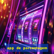 app de porcentagem de jogos slots